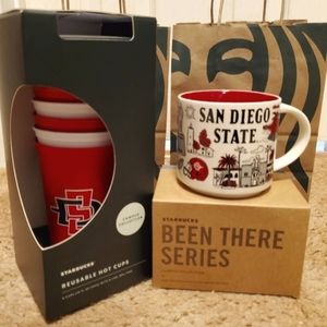 SDSU AZTECS Starbucks College Series BUNDLE/NEW